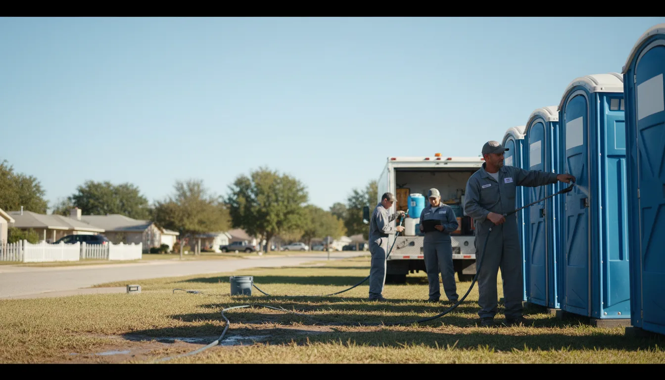 Long-Term Portable Toilet Rental in Wood Dale, IL near me